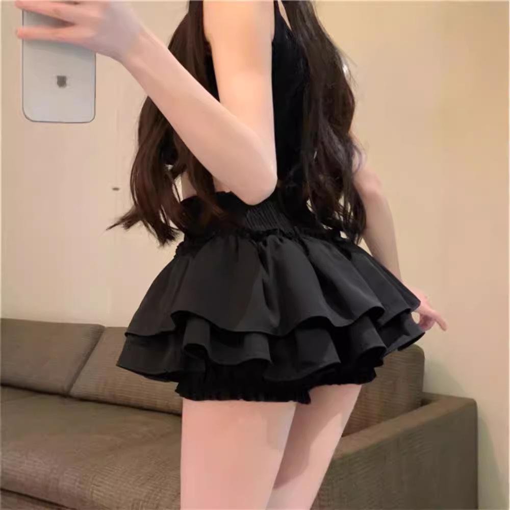 Women s High-Waisted Black Pleated Ballet-Style A-Line Skirt with Anti-Exposure Shorts Medium
Women s High-Waisted Black Pleated Ballet-Style A-Line Skirt with Anti-Exposure Shorts Medium