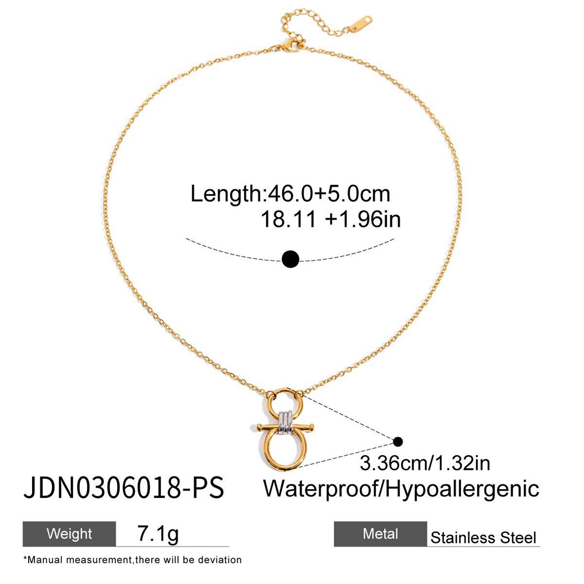 JYL TS Bracelet Jewelry Set Two-tone Necklace Earrings Unique Style Boosts Charm & Balance JDN0306018-PS пастель коричневый
JYL TS Bracelet Jewelry Set Two-tone Necklace Earrings Unique Style Boosts Charm & Balance JDN0306018-PS пастель коричневый