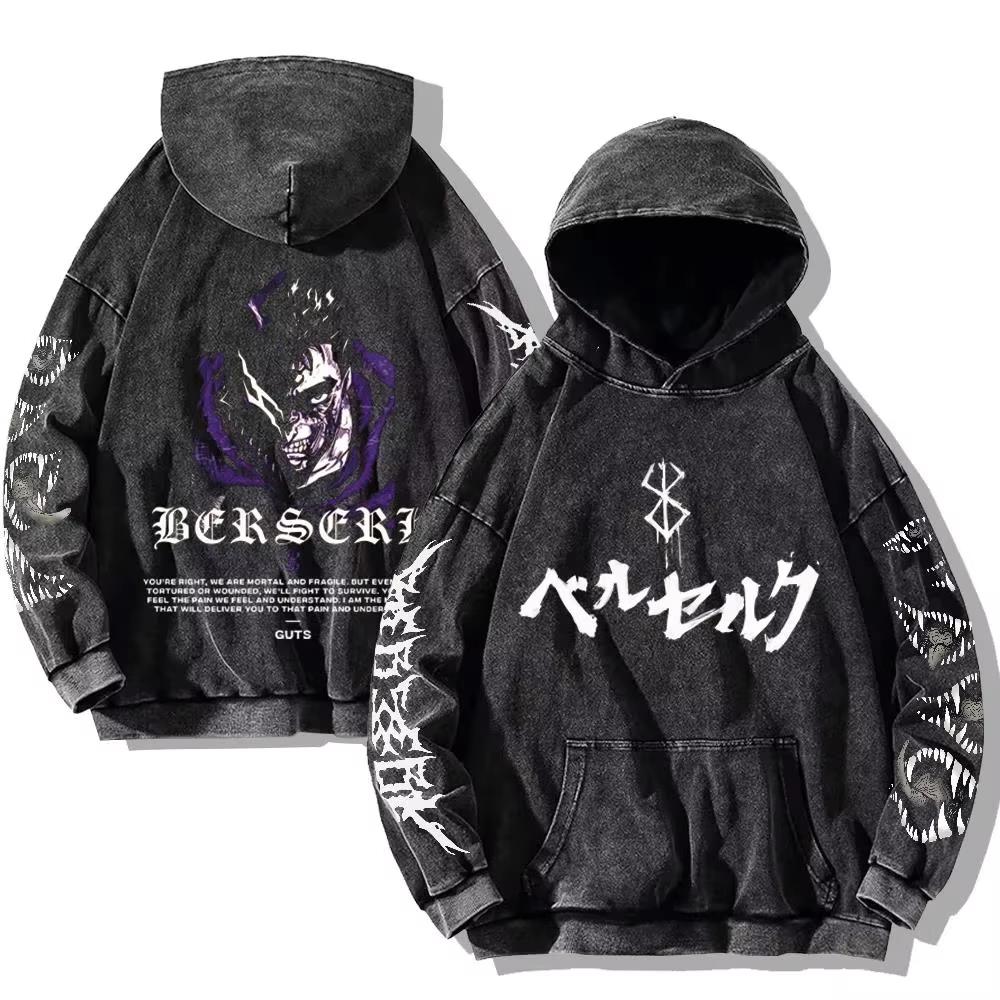 Одяг аніме Berserk Гатс Крутий графічний принт Худі з капюшоном Чоловічі Жіночі Оверсайз Толстовки Бавовняна Повсякденна Толстовка Вуличний одяг Хараджуку XXXL
Одяг аніме Berserk Гатс Крутий графічний принт Худі з капюшоном Чоловічі Жіночі Оверсайз Толстовки Бавовняна Повсякденна Толстовка Вуличний одяг Хараджуку XXXL