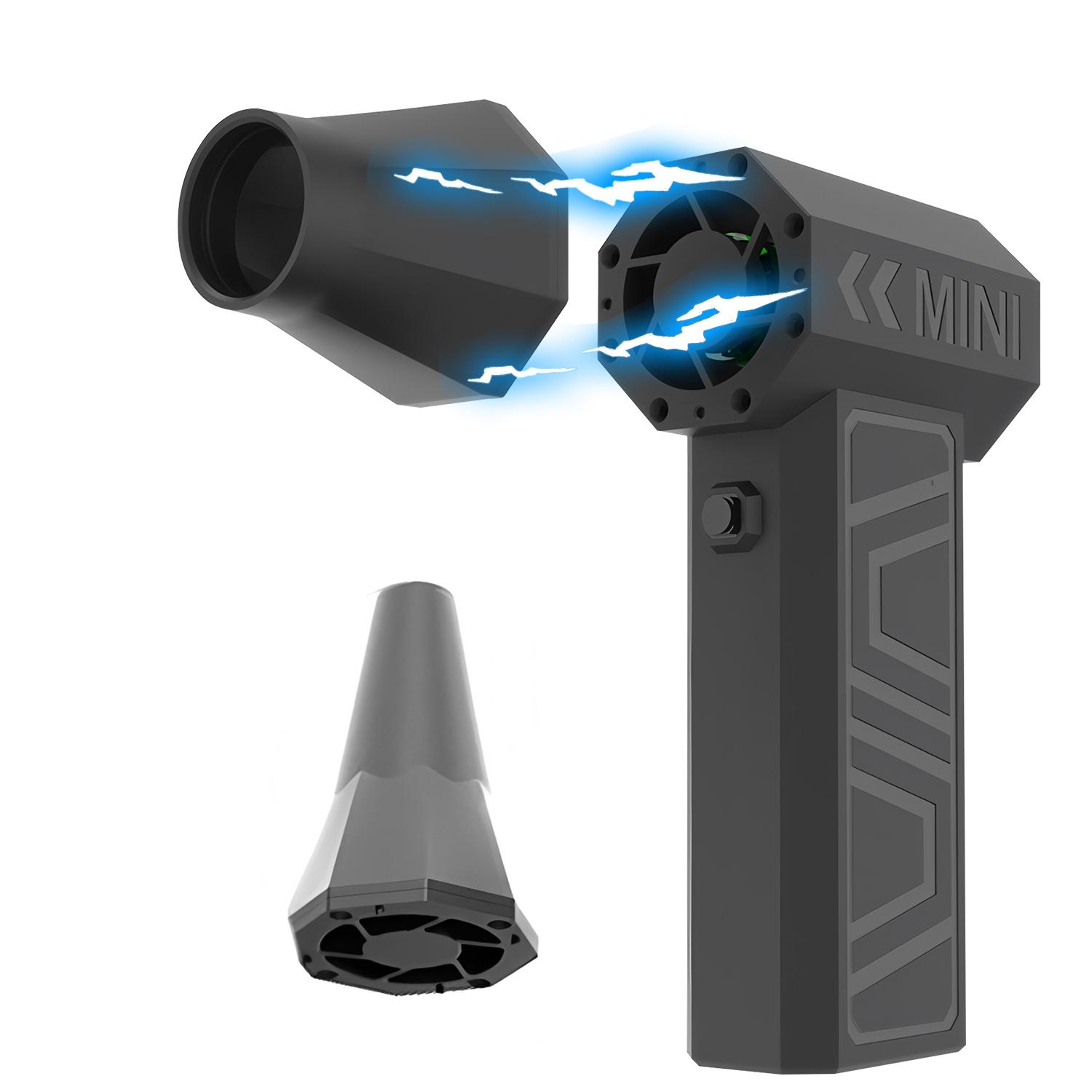 Air Blower 200000RPM Turbo Jet Fan Brushless Motor Handheld Duct Fan 41M/S Portable Type-C Charge Infinite Outdoor Violent Fan
Air Blower 200000RPM Turbo Jet Fan Brushless Motor Handheld Duct Fan 41M/S Portable Type-C Charge Infinite Outdoor Violent Fan