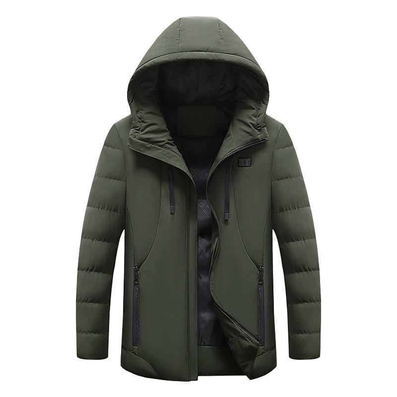 Men s Winter Heated Cotton Jacket with Dual-Control Zones and Hood XL/172cm (60kg)
Men s Winter Heated Cotton Jacket with Dual-Control Zones and Hood XL/172cm (60kg)