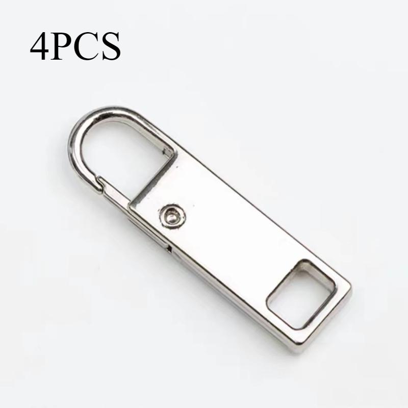 4PCS Universal Zipper Head Replacement Metal Zipper Sliders for Bags Jackets Clothing Easy Install Removable Zipper Pulls
4PCS Universal Zipper Head Replacement Metal Zipper Sliders for Bags Jackets Clothing Easy Install Removable Zipper Pulls