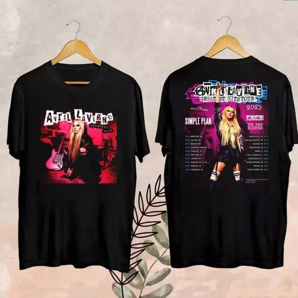 2025 Avril Lavigne Greatest Hits Tour T-Shirt, Avril Lavigne 2025 Concert Shirt XL
2025 Avril Lavigne Greatest Hits Tour T-Shirt, Avril Lavigne 2025 Concert Shirt XL