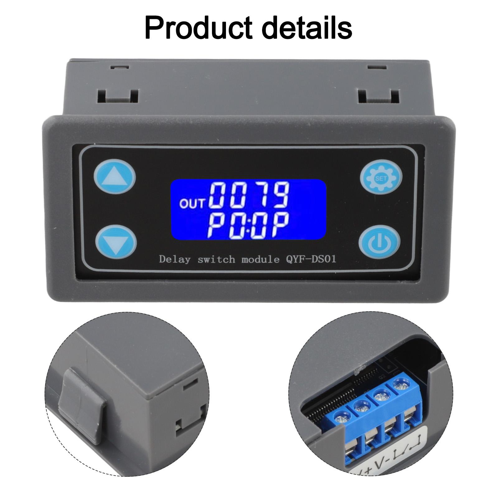 Controller Delay Relay Module Digital Digital Timer Switch LED Programmable Timer Relay For Most Occasions Newest Protable China Mainland
Controller Delay Relay Module Digital Digital Timer Switch LED Programmable Timer Relay For Most Occasions Newest Protable China Mainland