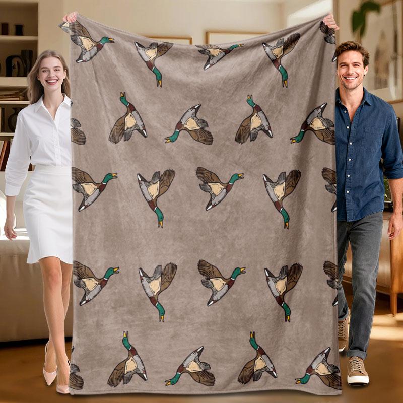 1 piece duck pattern beige flannel blanket, soft, suitable for sofa, bed, office, all-season use 70x100cm
1 piece duck pattern beige flannel blanket, soft, suitable for sofa, bed, office, all-season use 70x100cm