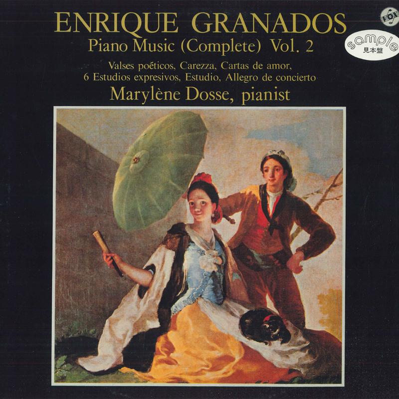 LP Record MARIEANNE DOSS - Clannados: Complete Piano Works Vol H4546VPROMO PIONEER Japan Classical Used
LP Record MARIEANNE DOSS - Clannados: Complete Piano Works Vol H4546VPROMO PIONEER Japan Classical Used