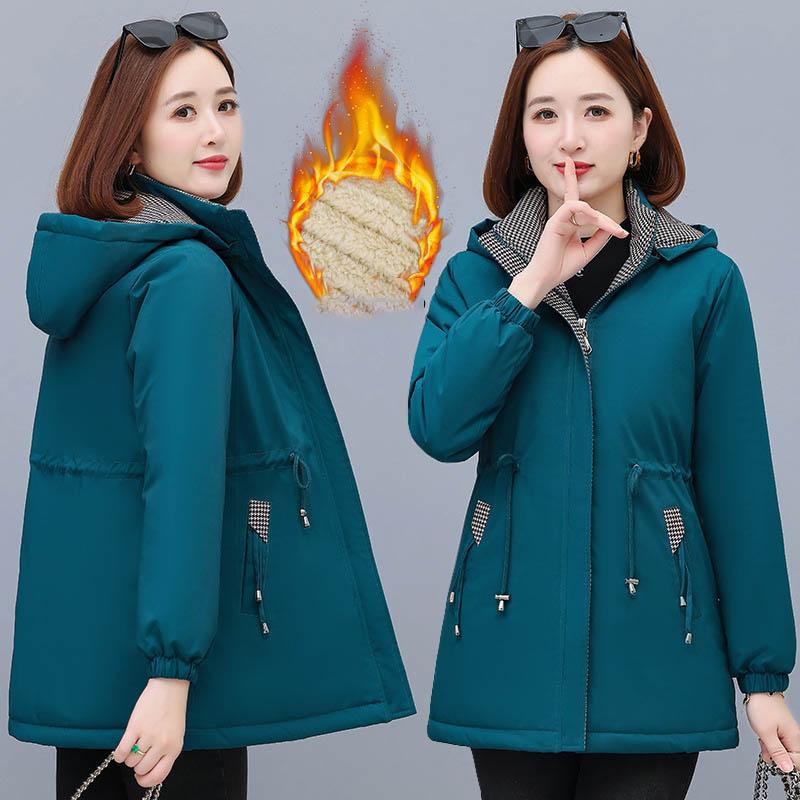 Женская зимняя куртка средней длины из овчины с отстегивающимся капюшоном, на хлопковой подкладке, с вельветом и уплотнением для тепла XS синий
Женская зимняя куртка средней длины из овчины с отстегивающимся капюшоном, на хлопковой подкладке, с вельветом и уплотнением для тепла XS синий