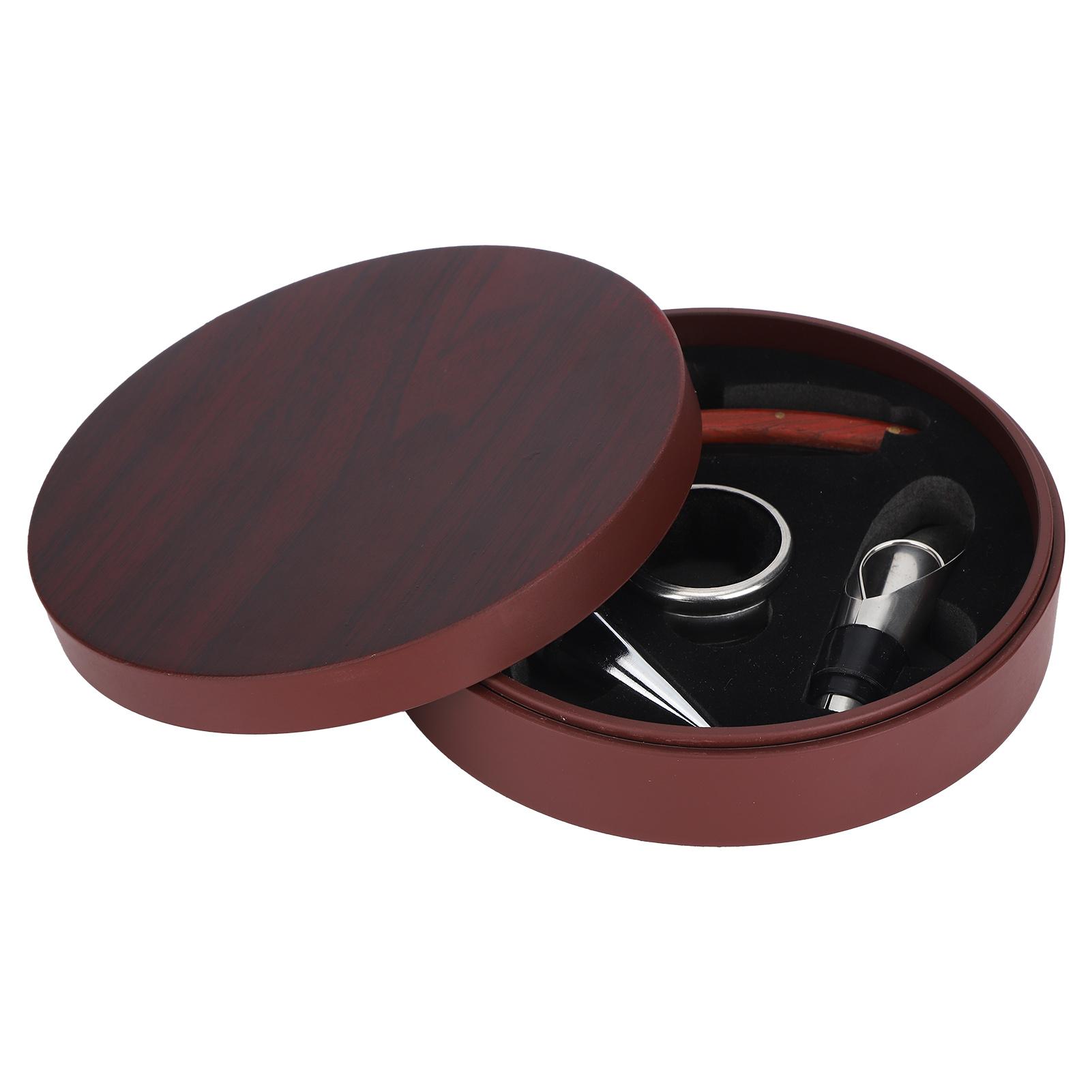 4pcs MultiFunctional Wine Bottle Opener Kit Corkscrew Stopper Wine Pourer Gift Box Set
4pcs MultiFunctional Wine Bottle Opener Kit Corkscrew Stopper Wine Pourer Gift Box Set