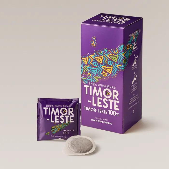 Pad Coffee - Timor-Leste 18ea
Pad Coffee - Timor-Leste 18ea