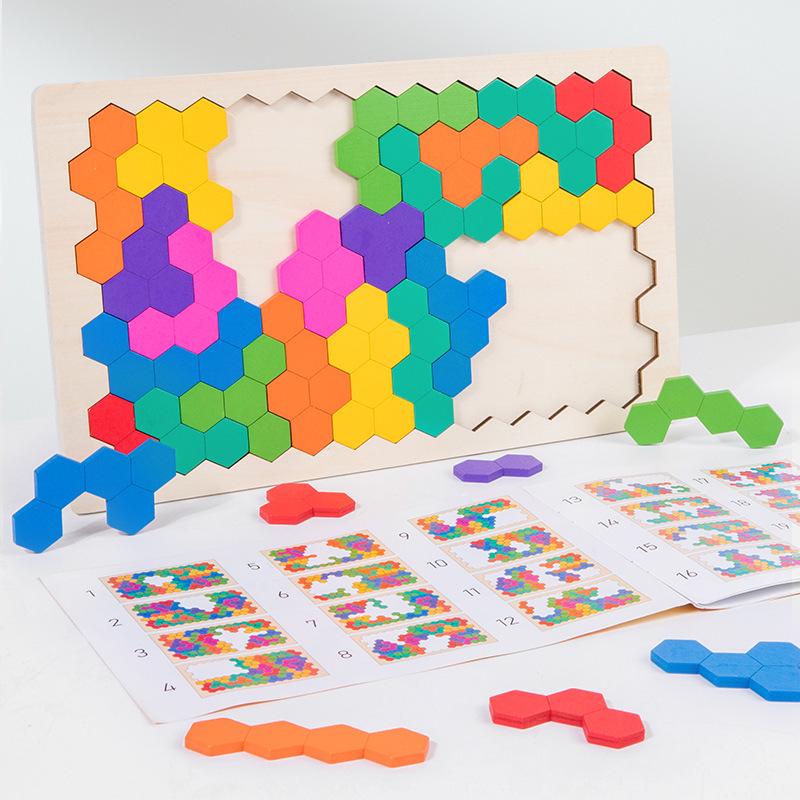 Children s Wooden Tetris Puzzle - Educational Toy for Early Learning and Logical Thinking
Children s Wooden Tetris Puzzle - Educational Toy for Early Learning and Logical Thinking