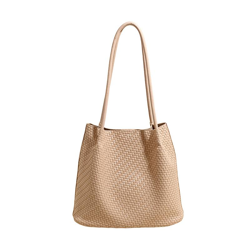 Large Woven Tote Bag with Long Strap and Spacious Design Perfect for Daily Shopping and Outings хаки
Large Woven Tote Bag with Long Strap and Spacious Design Perfect for Daily Shopping and Outings хаки