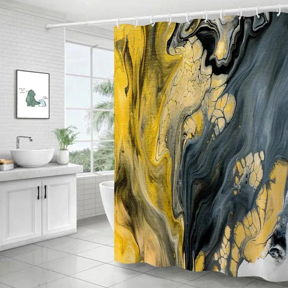 Marble Ripple Shower Curtains Abstract Striped Waterproof Bath Curtains For Bathroom Home Decor Modern Luxury Bathroom Curtain W60H190(CM)-1 Pcs
Marble Ripple Shower Curtains Abstract Striped Waterproof Bath Curtains For Bathroom Home Decor Modern Luxury Bathroom Curtain W60H190(CM)-1 Pcs