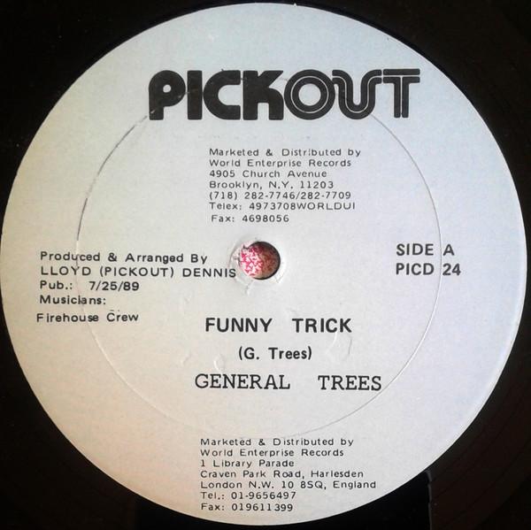 Виниловая пластинка GENERAL TREES Смешной трюк PICD24 Pickout 1989 США Регги Ска Даб Б/у
Виниловая пластинка GENERAL TREES Смешной трюк PICD24 Pickout 1989 США Регги Ска Даб Б/у