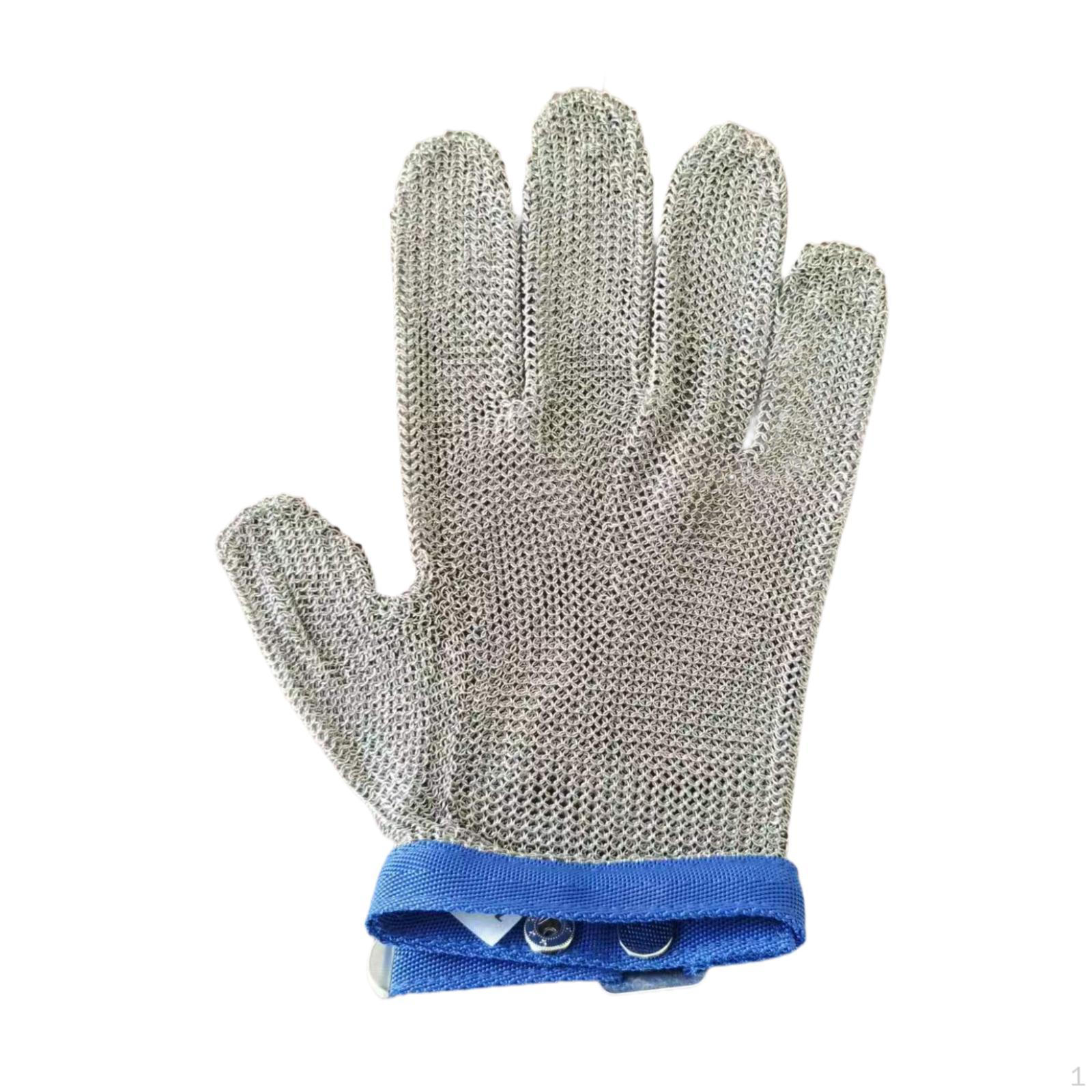Перчатки из металлической сетки, устойчивые к порезам и уколам, для защиты рук от пилинга, резки и пилинга L
Перчатки из металлической сетки, устойчивые к порезам и уколам, для защиты рук от пилинга, резки и пилинга L