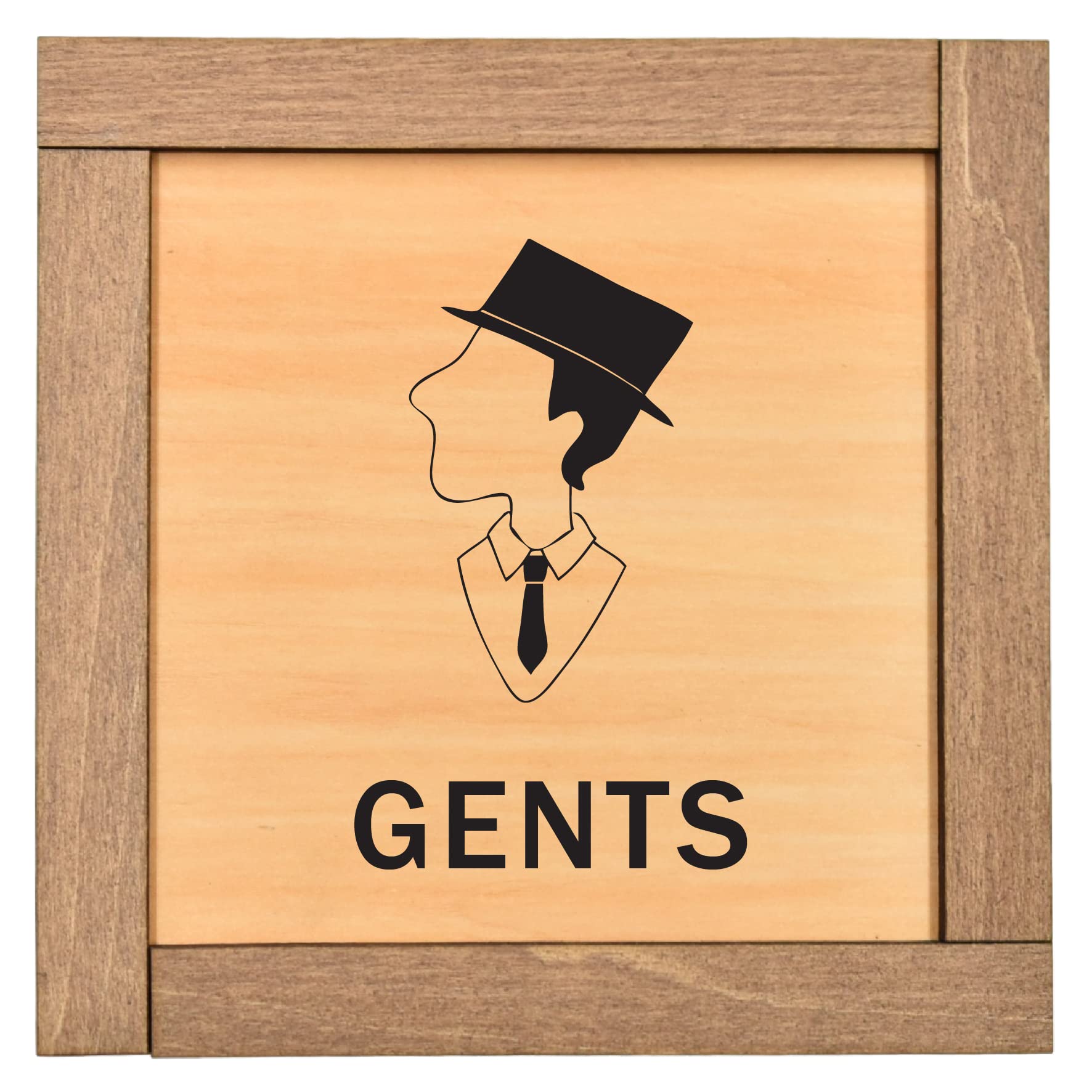 Door Plate Sign Plate Wooden TOILET GENTS Showa Retro Guidance Sign Display Toilet Stylish Interior (13.5x13.5cm / / Style) / Men s (T-06)
Door Plate Sign Plate Wooden TOILET GENTS Showa Retro Guidance Sign Display Toilet Stylish Interior (13.5x13.5cm / / Style) / Men s (T-06)
