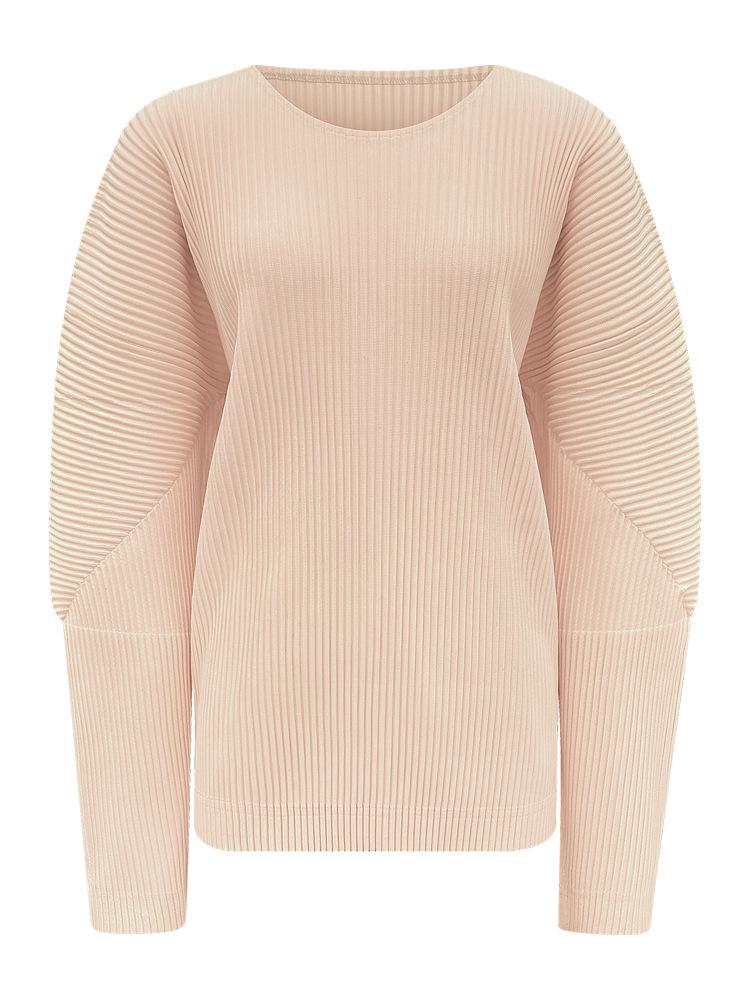 Miyake Pleated Sweatshirt: Spring/Autumn Casual Women s T-shirt - Trendy Japanese Korean Style 2025 One Size
Miyake Pleated Sweatshirt: Spring/Autumn Casual Women s T-shirt - Trendy Japanese Korean Style 2025 One Size