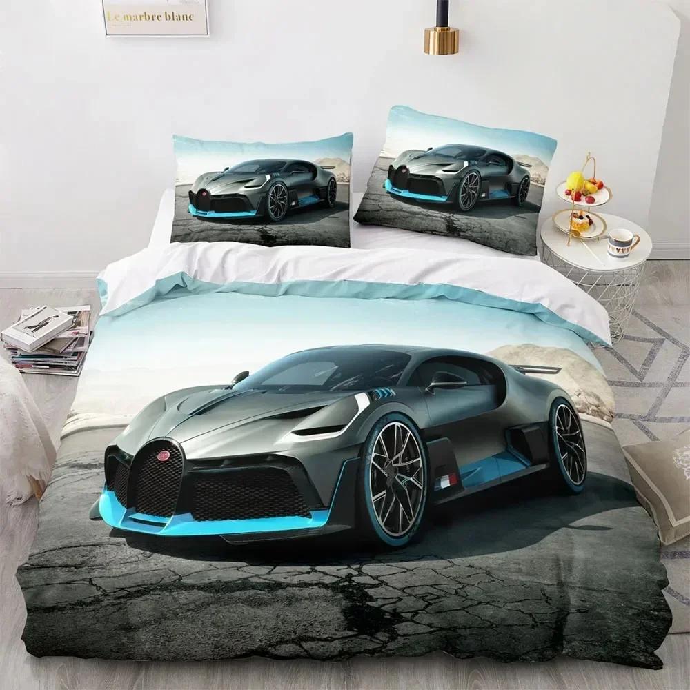 Sports Car King Queen Duvet Cover Cool Colorful Supercar Pattern Bedding Set for Men Adult Race Car 3D Polyester Quilt Cover 135x200cm
Sports Car King Queen Duvet Cover Cool Colorful Supercar Pattern Bedding Set for Men Adult Race Car 3D Polyester Quilt Cover 135x200cm