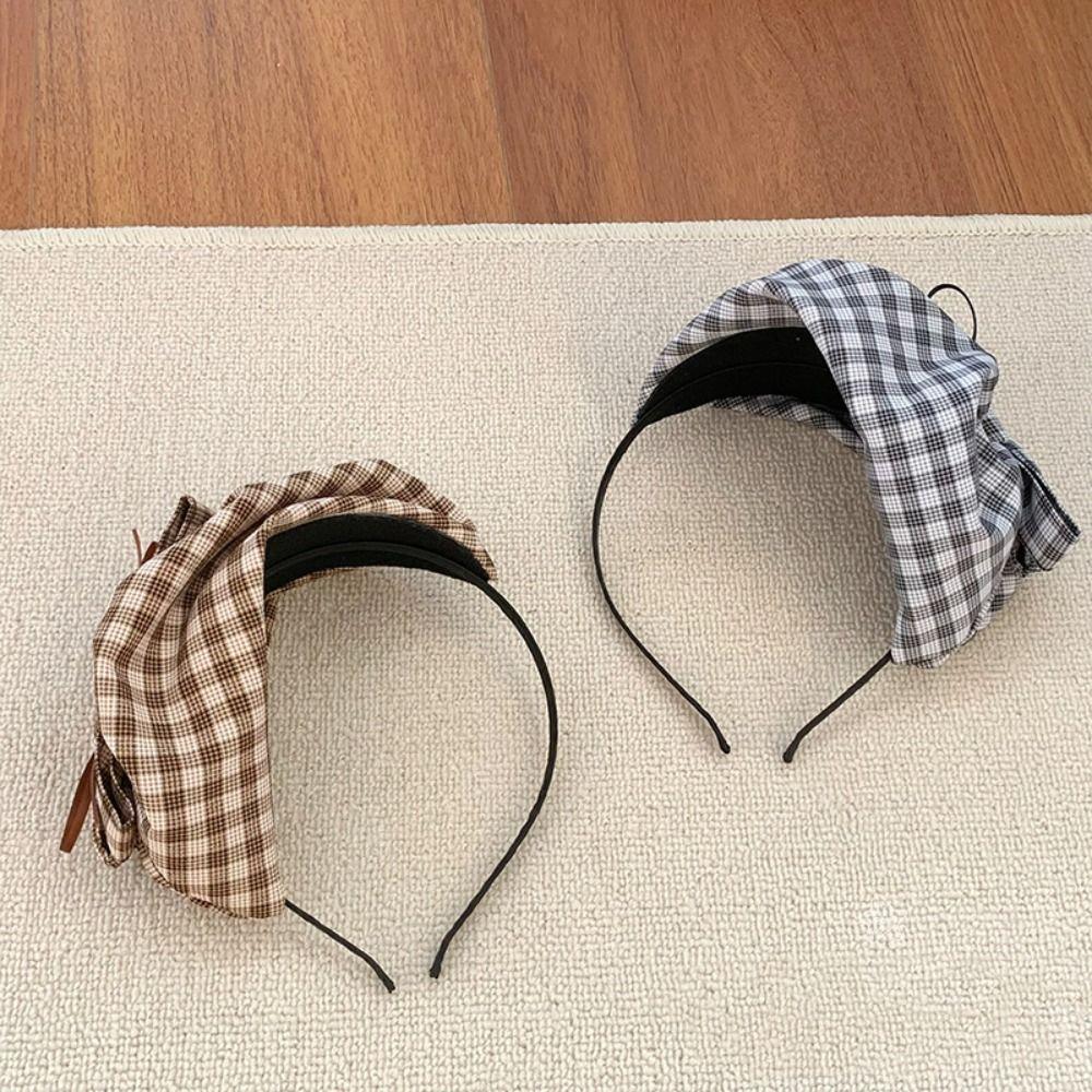 Half Hat Plaid Formal Hat Headband Bowknot Bow Hair Hoop Elegant Top Hat Hairband Daily коричневий
Half Hat Plaid Formal Hat Headband Bowknot Bow Hair Hoop Elegant Top Hat Hairband Daily коричневий