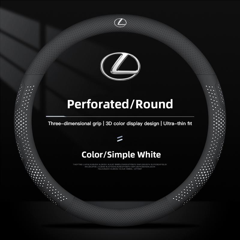 Car Leather Steering Wheel Cover Ultra-Thin Breathable For Lexus F-SPORT ES RX NX LS UX LM LX GX LC RZ IS CT GS RC HS SC TX LBX
Car Leather Steering Wheel Cover Ultra-Thin Breathable For Lexus F-SPORT ES RX NX LS UX LM LX GX LC RZ IS CT GS RC HS SC TX LBX