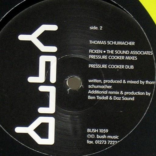 12inch Record THOMAS SCHUMACHER - Ficken (The Sound Associates Pressu BUSH1059 BUSH 1988 UK Dance & Electronica Used
12inch Record THOMAS SCHUMACHER - Ficken (The Sound Associates Pressu BUSH1059 BUSH 1988 UK Dance & Electronica Used
