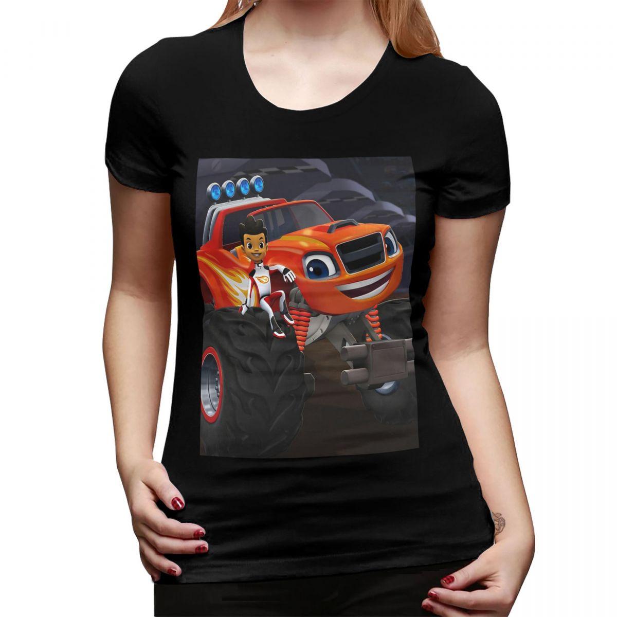 Blaze And The Monster Machines 4 TShirt for Women Round Neck Streetwear T Shirts Womens Tees Short Summer Clothes Tops 2XL
Blaze And The Monster Machines 4 TShirt for Women Round Neck Streetwear T Shirts Womens Tees Short Summer Clothes Tops 2XL