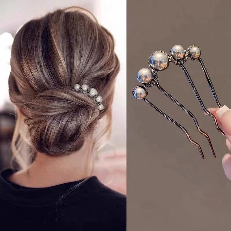 AISHG Fashion Metal U-Shaped Hair Stick for Women Girls Simple Pearl Hair Pins Maker Hairstyle Tools Hair Accessories
AISHG Fashion Metal U-Shaped Hair Stick for Women Girls Simple Pearl Hair Pins Maker Hairstyle Tools Hair Accessories
