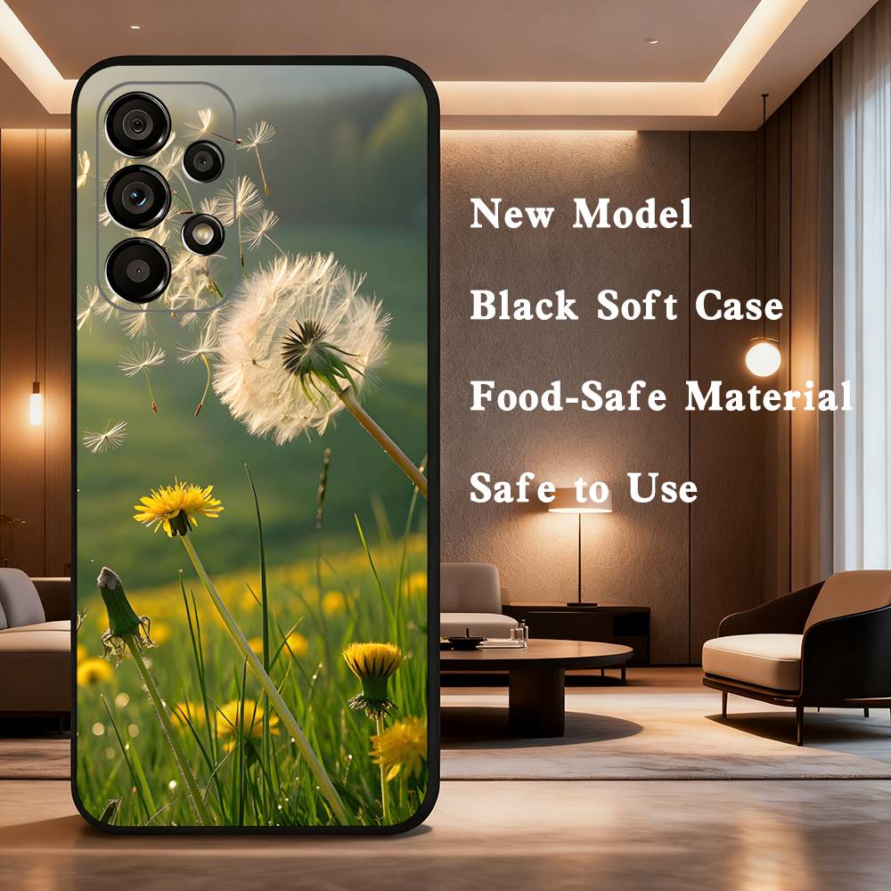 Dandelion Art Case For Samsung Galaxy A73,72,41,J7,22,Note,31,8,9,52,71,53,32,Soft Black Silicone Cover SamsungA13 5G
Dandelion Art Case For Samsung Galaxy A73,72,41,J7,22,Note,31,8,9,52,71,53,32,Soft Black Silicone Cover SamsungA13 5G