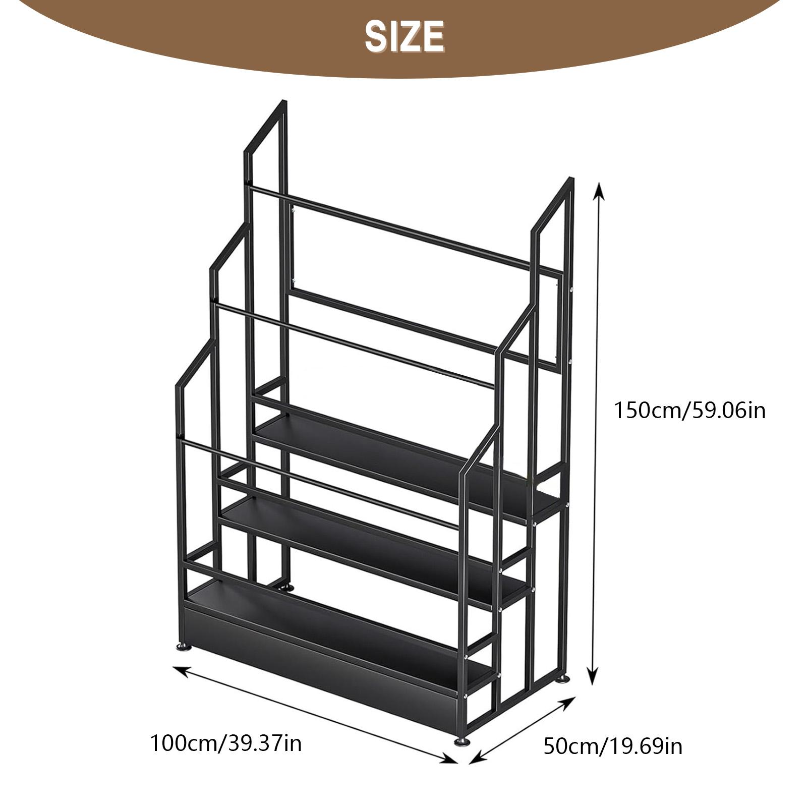 Fabric Roll Storage Rack 3 Tier Textile Fabric Display Rack Fabric Display Shelf Craft Roll Storage and Organizer for Car Window чёрный
Fabric Roll Storage Rack 3 Tier Textile Fabric Display Rack Fabric Display Shelf Craft Roll Storage and Organizer for Car Window чёрный