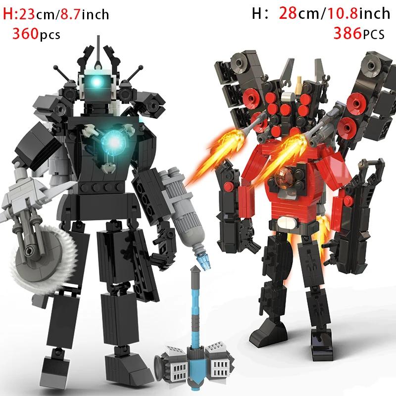 Moc Skibidi Туалет Фигурки Модель Блоки Titan Оператор Спикерман Строительные Игрушки Украшения Для Вечеринки Хэллоуин Подарки для Мальчиков
Moc Skibidi Туалет Фигурки Модель Блоки Titan Оператор Спикерман Строительные Игрушки Украшения Для Вечеринки Хэллоуин Подарки для Мальчиков