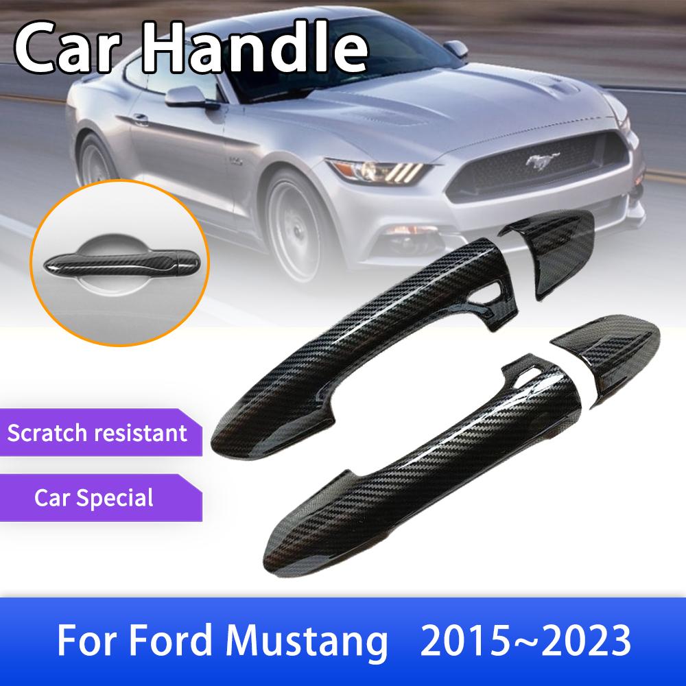 Чехол на дверную ручку из углеродного волокна для Ford Mustang 6 MK6 S550 2015 ~ 2023, стильные аксессуары для экстерьера автомобиля, наклейки 2016 2017
Чехол на дверную ручку из углеродного волокна для Ford Mustang 6 MK6 S550 2015 ~ 2023, стильные аксессуары для экстерьера автомобиля, наклейки 2016 2017