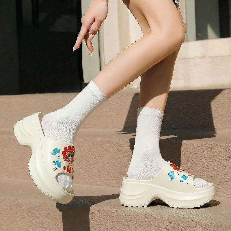 Chinese Style Women s Summer Sandals Thick-soled Lightweight Non-slip Waterproof Beach Shoes 35-36 белый
Chinese Style Women s Summer Sandals Thick-soled Lightweight Non-slip Waterproof Beach Shoes 35-36 белый