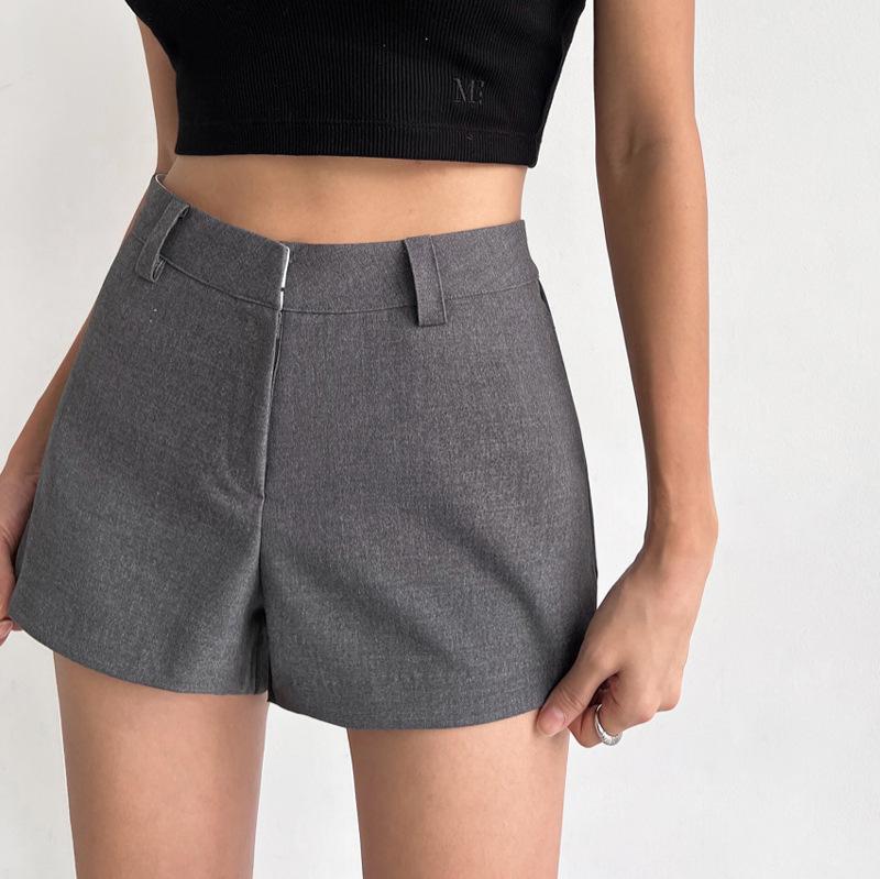 Women s High-Waisted Gray Suit Shorts - 2025 New Korean Style Summer Hot Pants Extra Large сірий колір
Women s High-Waisted Gray Suit Shorts - 2025 New Korean Style Summer Hot Pants Extra Large сірий колір