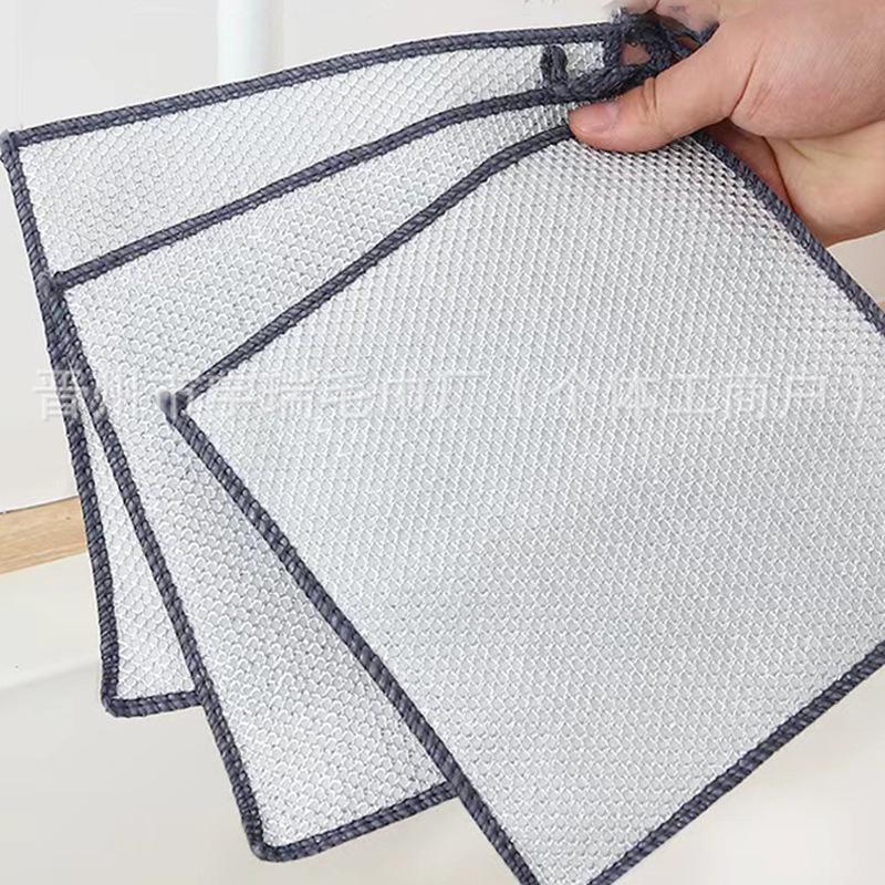 Трехслойная губка для мытья из нержавеющей стали: Неприлипающая, маслостойкая кухонная салфетка для уборки 20x20
Трехслойная губка для мытья из нержавеющей стали: Неприлипающая, маслостойкая кухонная салфетка для уборки 20x20