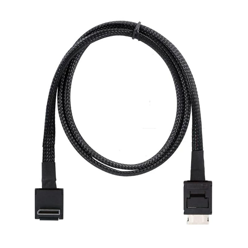 chenyang SFF-8611 cable OCuLink PCIe PCI-Express 4.0 4i male - 90 degrees down angle data extension cable 80cm
chenyang SFF-8611 cable OCuLink PCIe PCI-Express 4.0 4i male - 90 degrees down angle data extension cable 80cm