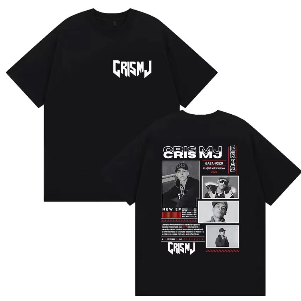 Rapper Cris MJ Album Graphic T Shirt Unisex Retro Fashion Cotton Short Sleeve Tshirts Women Hip Hop Gothic Tshirt Streetwear 3XL
Rapper Cris MJ Album Graphic T Shirt Unisex Retro Fashion Cotton Short Sleeve Tshirts Women Hip Hop Gothic Tshirt Streetwear 3XL