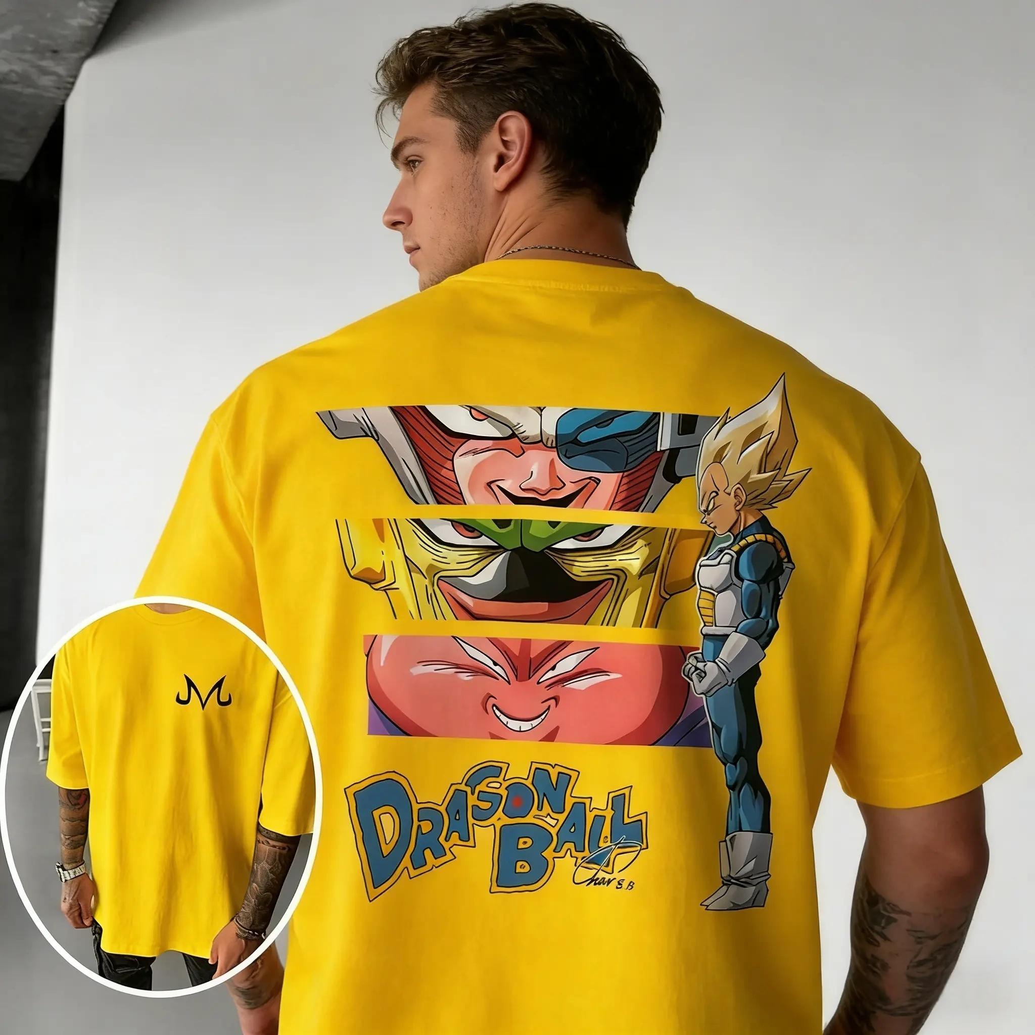 Dragon Ball Trendy Hot Items Vintage Anime TShirt Mens Pure Cotton Casual Vegeta Villains Retro Tee for Daily Sports Wear S
Dragon Ball Trendy Hot Items Vintage Anime TShirt Mens Pure Cotton Casual Vegeta Villains Retro Tee for Daily Sports Wear S