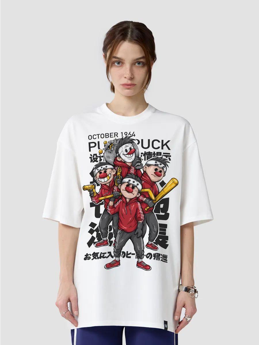 Oversized T-shirt with Soyuzmultfilm print 3XL
Oversized T-shirt with Soyuzmultfilm print 3XL