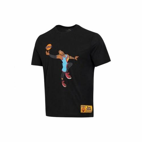 Nike Slam Dunk Cartoon Print Sports Short Sleeve T-Shirt for Men, Black EU M чорний
Nike Slam Dunk Cartoon Print Sports Short Sleeve T-Shirt for Men, Black EU M чорний