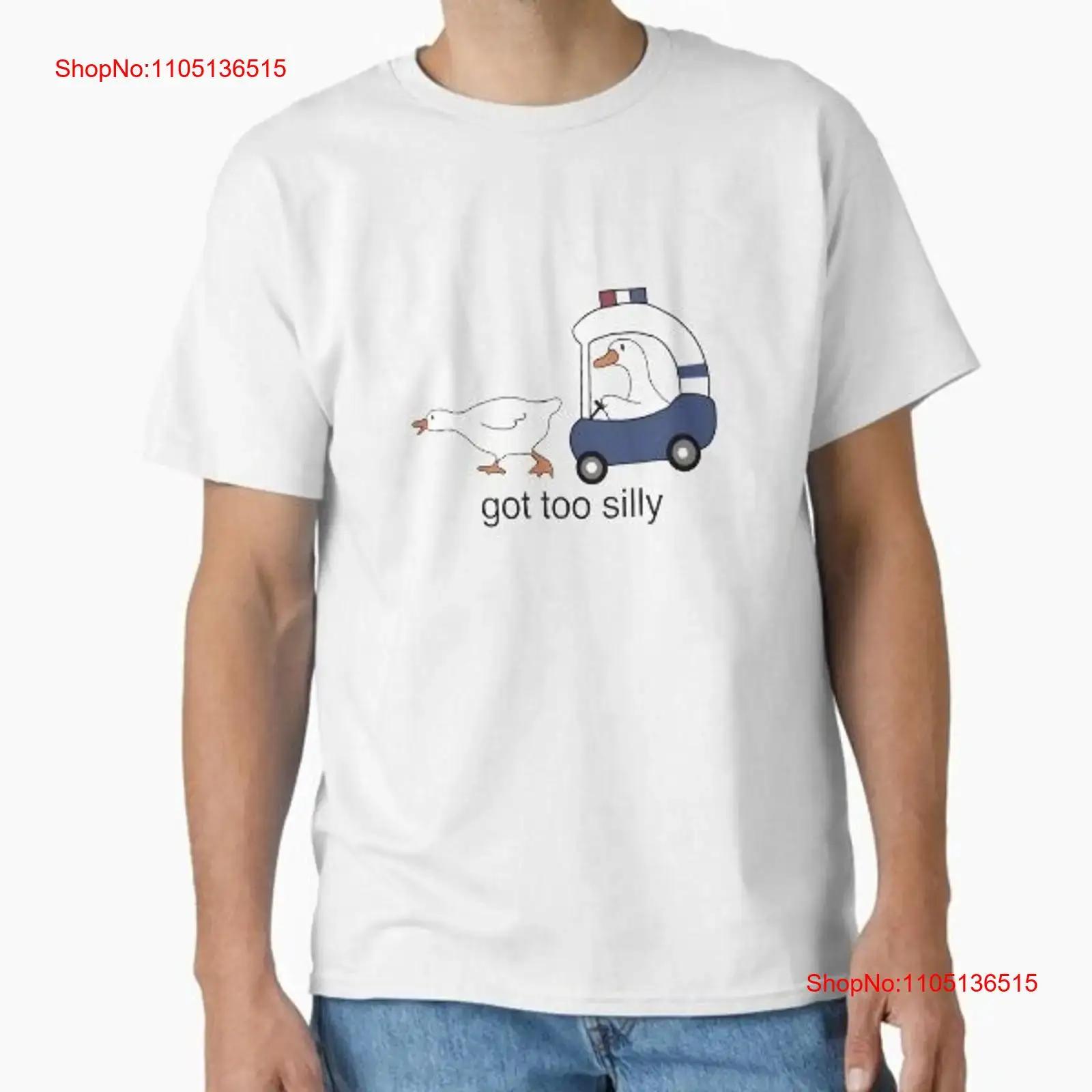 Got too Silly Classic T Shirt Made in US AUS Size S 2XL vintage Washed Soft Stylish Comfortable Breathable streetwear graphic 5XL різнокольоровий
Got too Silly Classic T Shirt Made in US AUS Size S 2XL vintage Washed Soft Stylish Comfortable Breathable streetwear graphic 5XL різнокольоровий