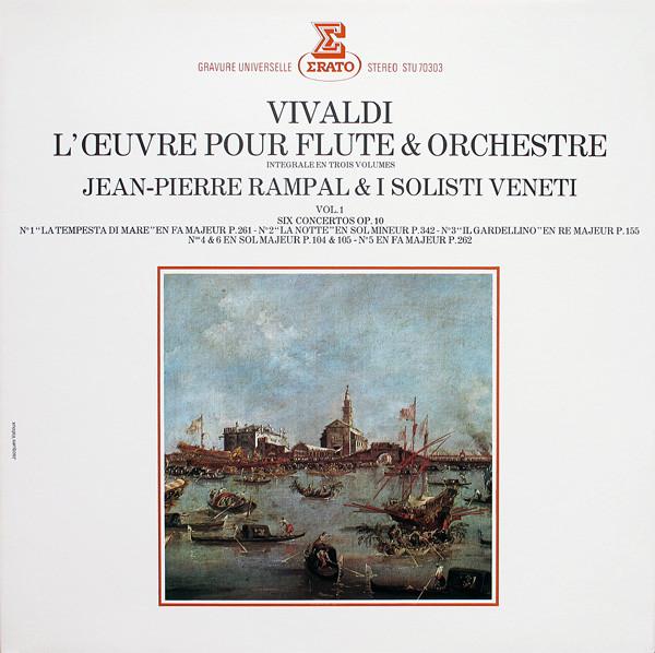 LP Record VIVALDI, JEAN-PIERRE RAMPAL & I SOL - L Œuvre Pour Flute & Orchestre (Vol STU70303 ERATO 1982 France Classical Used
LP Record VIVALDI, JEAN-PIERRE RAMPAL & I SOL - L Œuvre Pour Flute & Orchestre (Vol STU70303 ERATO 1982 France Classical Used