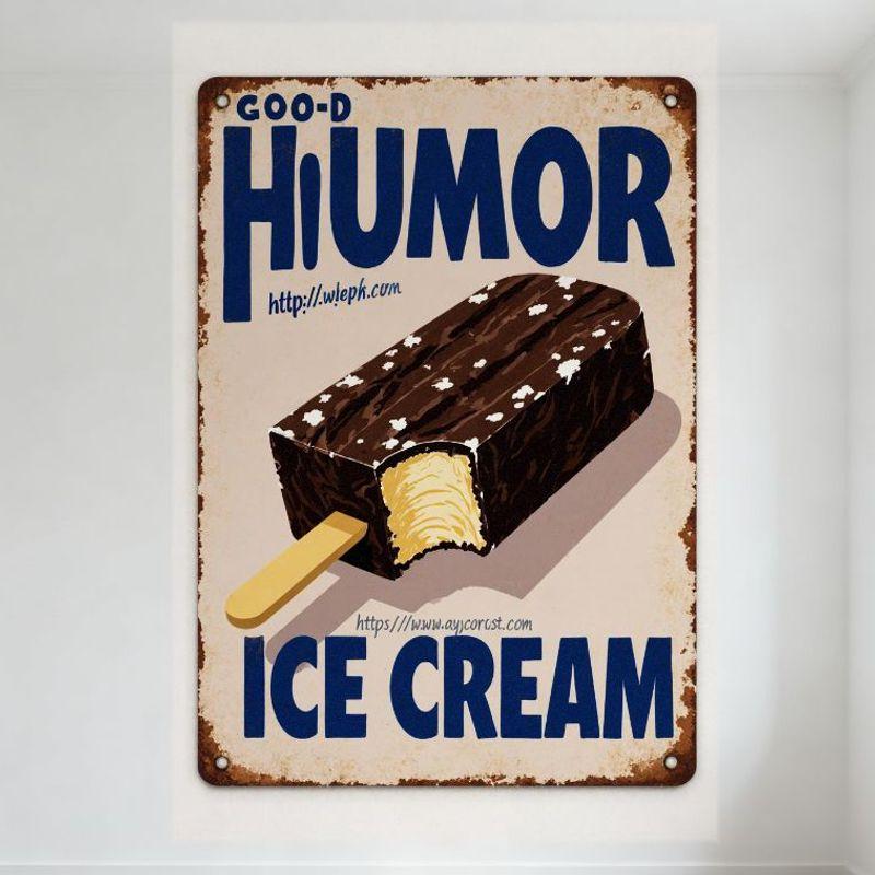 Vintage Metal Sign Good Humor Ice Cream Bar with Rusty Weathered Look, Retro Design for Home Cafe Bar Wall Decor, 8x12 Inch Tin 20x30cm(7.8x11.8inch)
Vintage Metal Sign Good Humor Ice Cream Bar with Rusty Weathered Look, Retro Design for Home Cafe Bar Wall Decor, 8x12 Inch Tin 20x30cm(7.8x11.8inch)