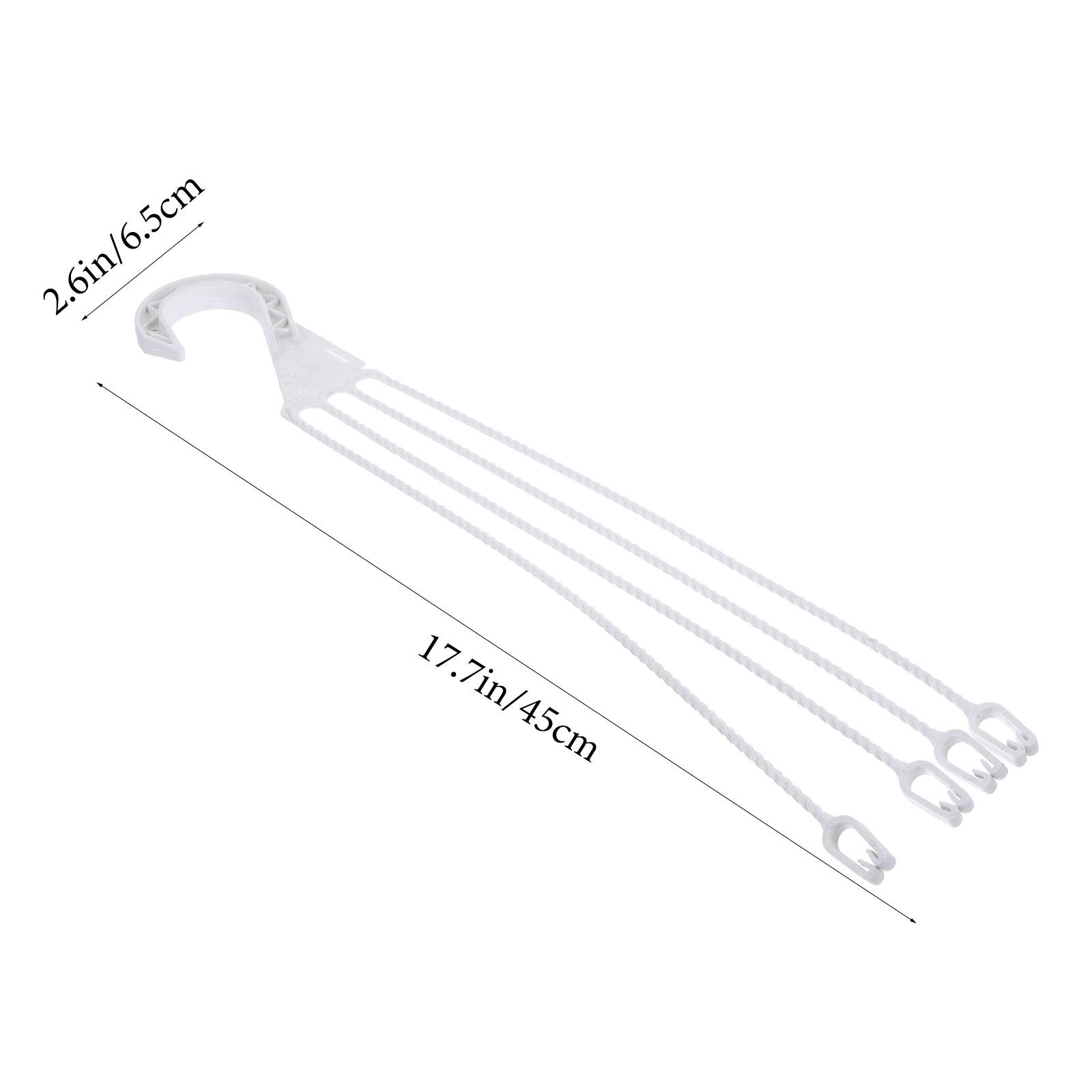 5Pcs Flower Pot Hanging Hooks Rugged Plastic Planter Hangers Easy Install for Shelves Walls Gardens Terraces Bedrooms Living білий
5Pcs Flower Pot Hanging Hooks Rugged Plastic Planter Hangers Easy Install for Shelves Walls Gardens Terraces Bedrooms Living білий