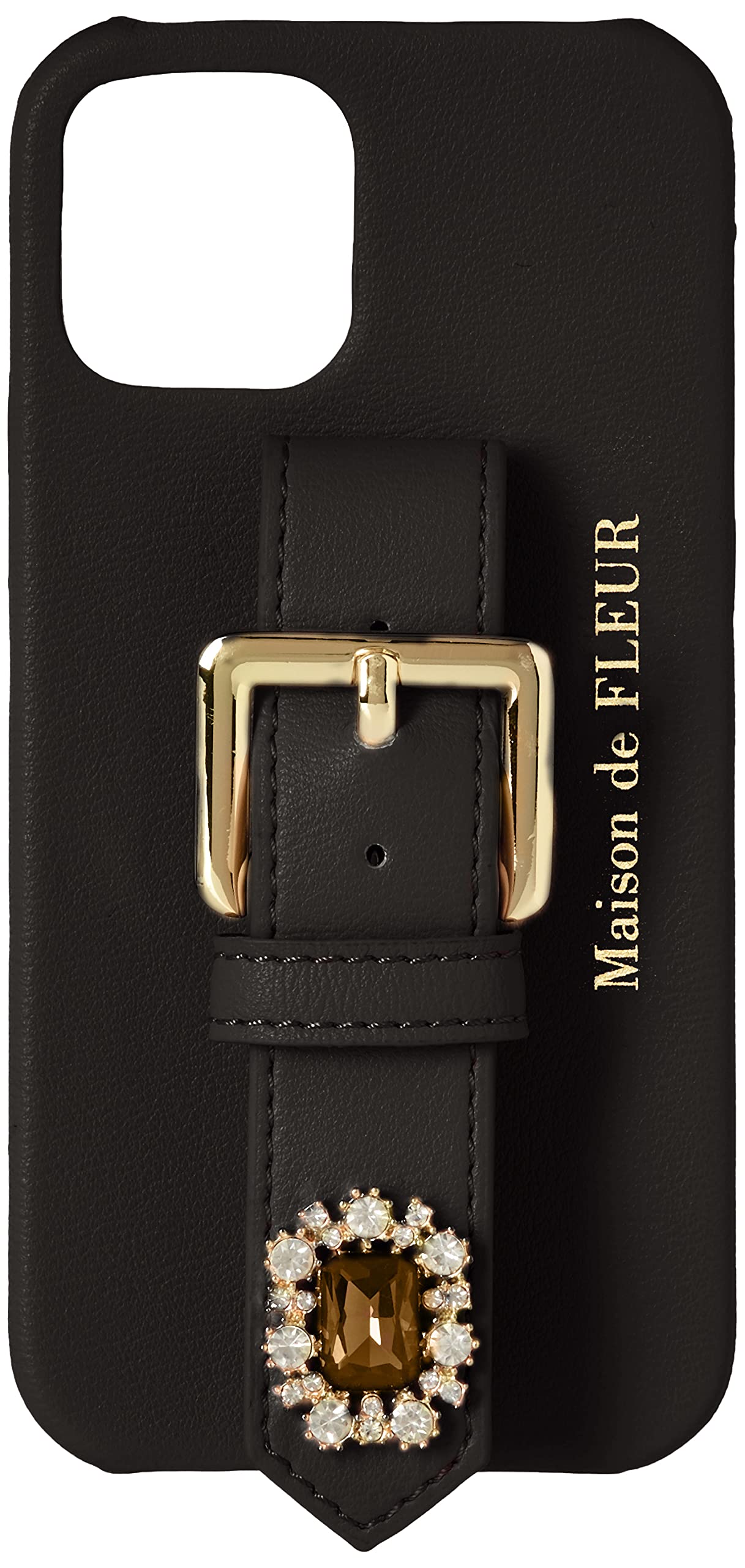 Maison de Fleur Jeweled Belt iPhone 1212 Pro Case for Women, Black, 8A13FQJ0400
Maison de Fleur Jeweled Belt iPhone 1212 Pro Case for Women, Black, 8A13FQJ0400