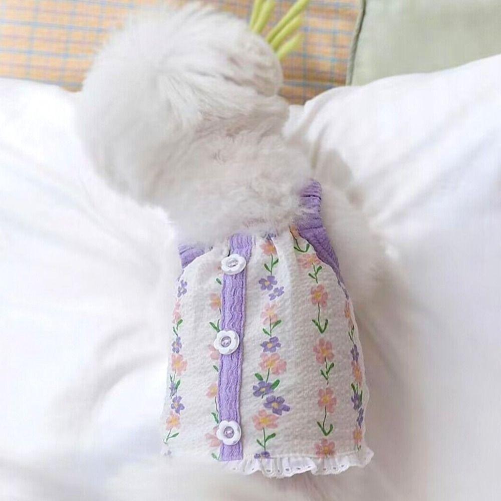 Cute Pet Princess Dresses Fashion Pet Clothes Pet Supplies Cat Suspender Skirt Kittens S фіолетовий
Cute Pet Princess Dresses Fashion Pet Clothes Pet Supplies Cat Suspender Skirt Kittens S фіолетовий
