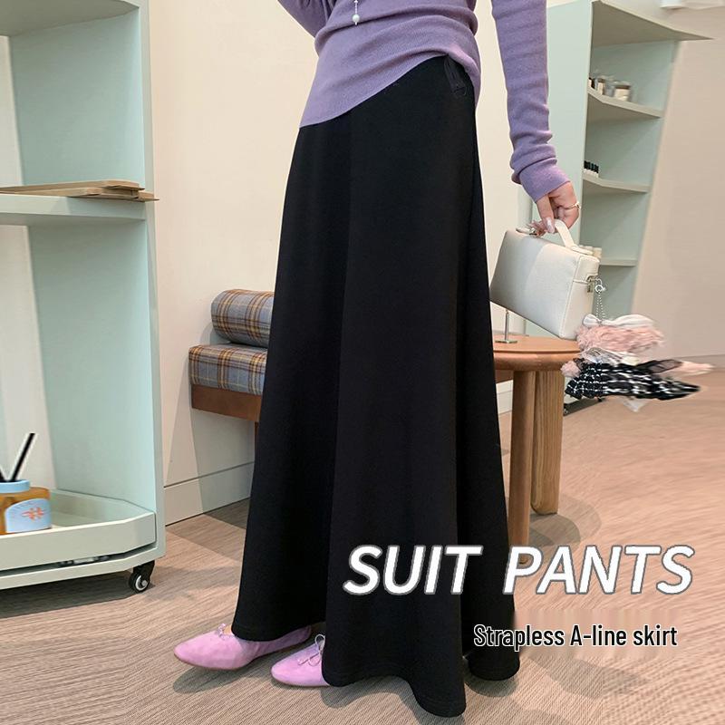 2025 New Korean Style High-Waisted Slimming A-Line Long Skirt for Pregnant Women in Early Autumn 2X Large чёрный
2025 New Korean Style High-Waisted Slimming A-Line Long Skirt for Pregnant Women in Early Autumn 2X Large чёрный