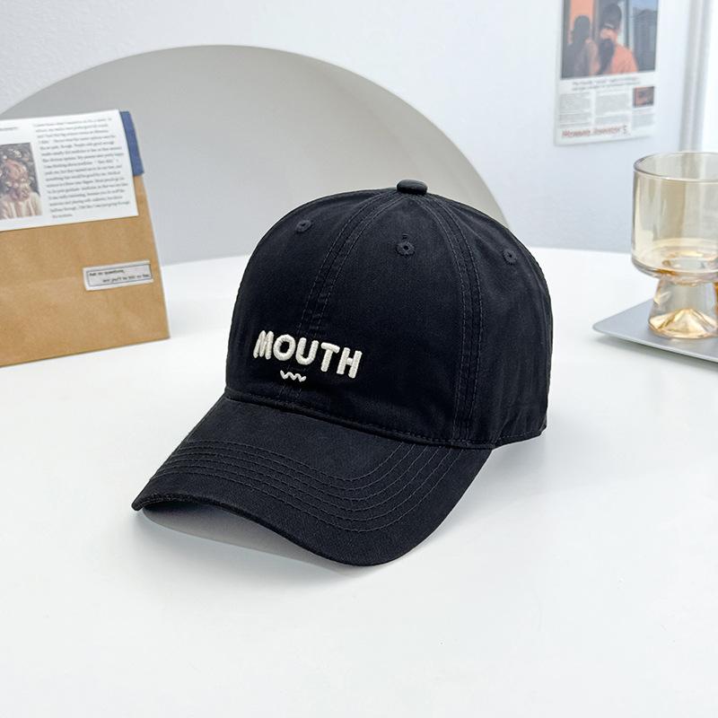 Peaked cap fashionable versatile student face small visor travel hat M(56-58cm)
Peaked cap fashionable versatile student face small visor travel hat M(56-58cm)