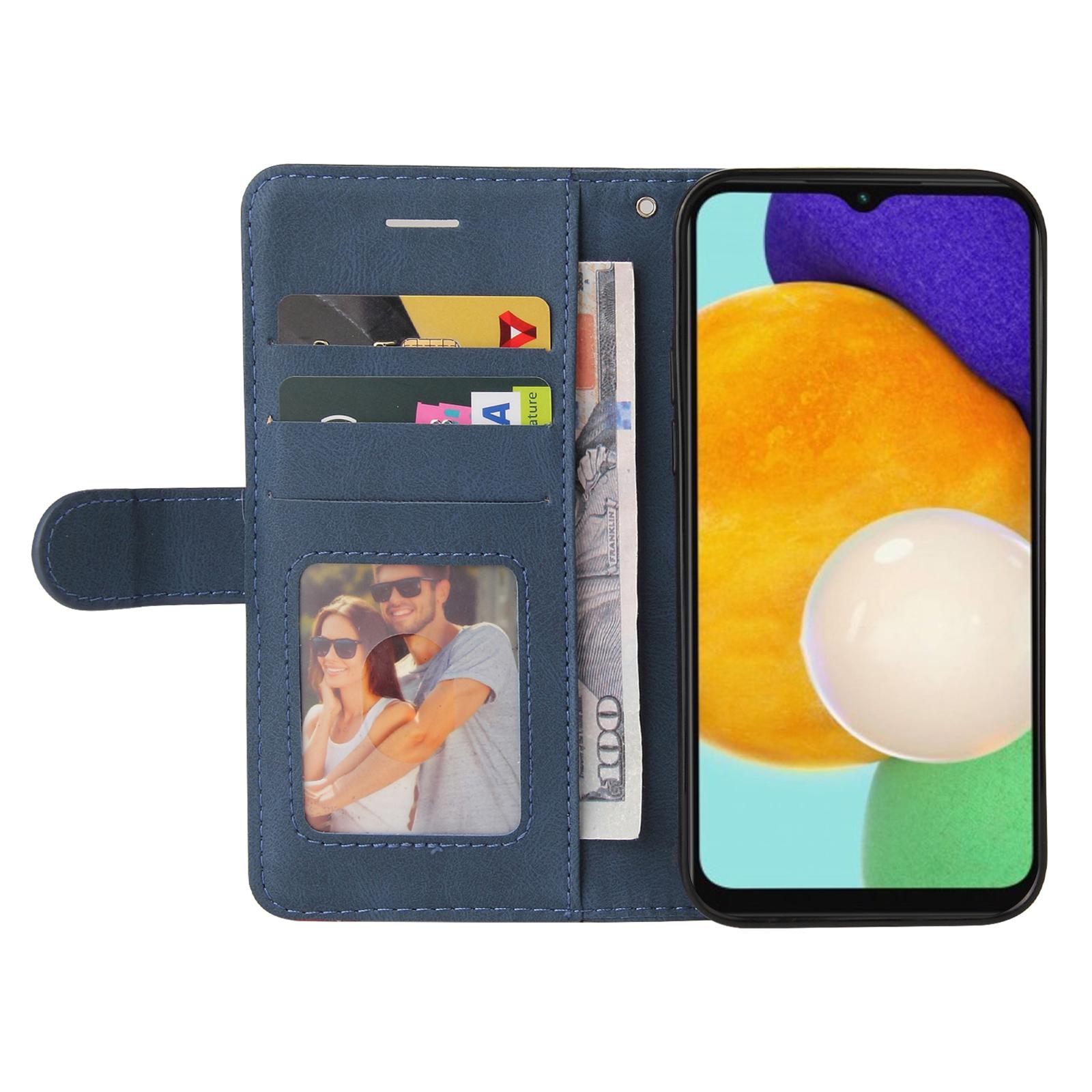 For Samsung Galaxy A34 5G Leather Case Wallet Stand Color Splicing Phone Cover Blue
For Samsung Galaxy A34 5G Leather Case Wallet Stand Color Splicing Phone Cover Blue