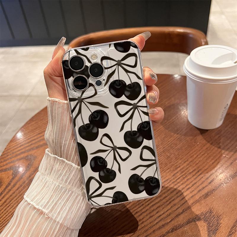 Black Cherry Phone Case for iPhone 17 Air 16 15 14 13 12 11 Pro Max Plus Mini Xs X 8 7 Soft Transparent Cover Fundas Accessory iPhone 13Mini
Black Cherry Phone Case for iPhone 17 Air 16 15 14 13 12 11 Pro Max Plus Mini Xs X 8 7 Soft Transparent Cover Fundas Accessory iPhone 13Mini