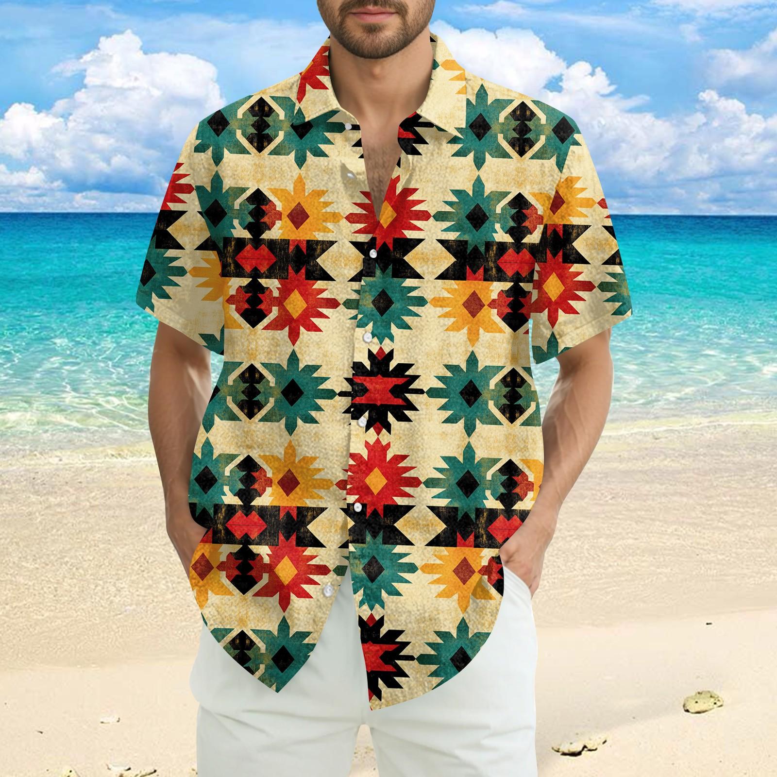 Мужская модная, повседневная и свободная рубашка в стиле бохо с короткими рукавами и принтом L
Мужская модная, повседневная и свободная рубашка в стиле бохо с короткими рукавами и принтом L