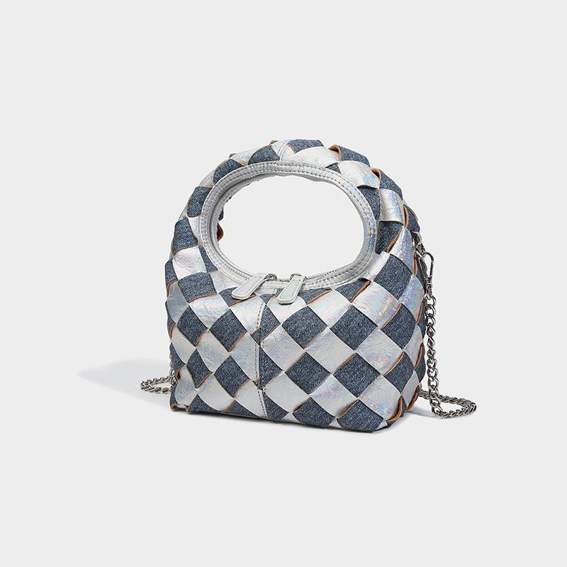 Высококачественная ручная работа, гарнир, синяя мини-портативная маленькая сумка-мессенджер на цепочке 2024 года выпуска серебряный
Высококачественная ручная работа, гарнир, синяя мини-портативная маленькая сумка-мессенджер на цепочке 2024 года выпуска серебряный